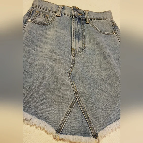The Fated denim mini skirt size 6 - Picture 7 of 8